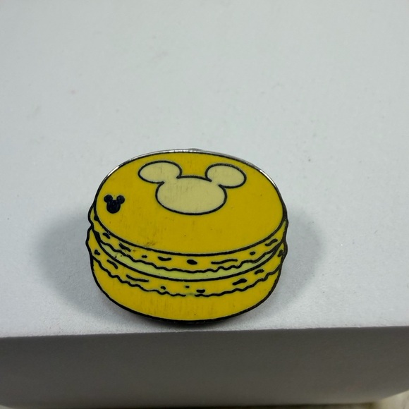 Disney Accessories - 💙3/$20💙 DISNEY TRADING PIN Yellow Mickey Macaron Enamel Pin